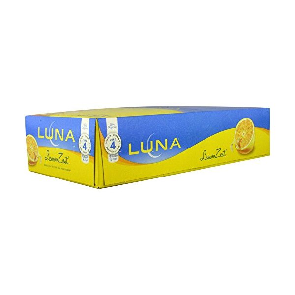 Clif Bar Luna Bar Lemon Zest