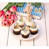 48 Pcs Classic Winnie Cupcake Toppers Cake Topper Cute Pooh Baby Shower Decorations Adorable For Bee Bear Themed Party Decor Welcome Baby First Birthday Supplies