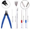 Gundam Model Tools Kit Esoca 16Pcs Gundam Modeler Basic Tool Kit Gunpla Tool Kit Gundam Craft Set Gundam Tool Kit for Hobby Building