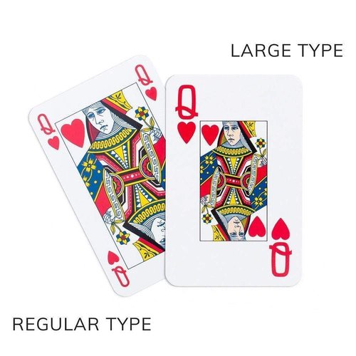 Entertaining with Caspari Double Deck of Bridge Playing Cards, Plaid