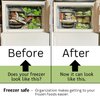 Evelots Wire Rack Cabinet Shelf Organizer Set of 2 White Kitchen Organization, Bathroom Cabinet Organizer, Food Pantry Organization and Storage Shelves