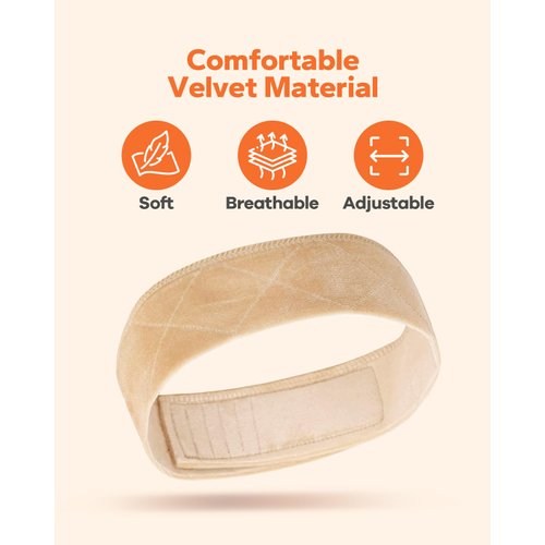 Octooboo Wig Grip (2 Count), Wig Band for Keeping Wigs in Place, Wig Gripper Headband with Adjustable Velcro, Wig Grip Cap, Elastic Bands for Wig, Adjustable Velvet Wig Headband for Women