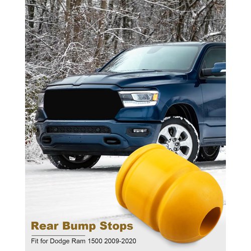 ANODZU Rear Bump Stops Fit for Dodge RAM 1500 2009-2020, Pair Suspension Jounce Control Arm Bumpers, Replace 52855788AB