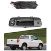 DYRDINSHOW for 2007-2014 Tundra Tailgate Handle Rear View Reversing Backup Camera(Color: Black)