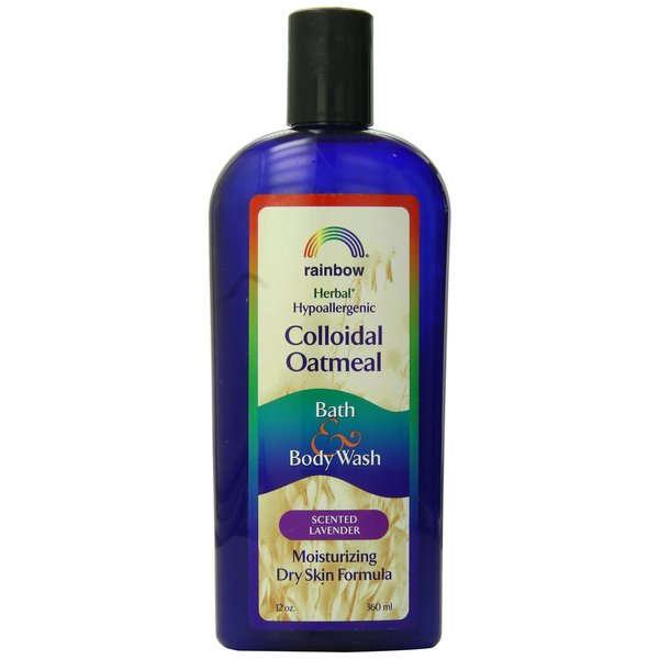 Rainbow Research Colloidal Oatmeal Bath & Body Wash, Lavender Scent - 12 Oz