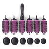 XC Global Round Hair Brush Set with Detachable Barrels Styling Tool, Round Hair Brush for Blow Drying with 6 Barrels 1 Handle, 3 Different Hair rollers to Create Your Hairstyle