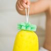 Pineapple Shape Bath Shower Sponge/Scrubber Sponge for All, Baby, Kid, Toddler (Pineapple [3-Pack])