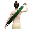 LeapLife Exfoliating Washcloth Towel, Body Back Scrubber Towel for Shower, Loofah Sponge Wash Cloth Korean Sponge Rag for Men Women Exfoliation, Deep Cleanses Skin with Ease 550D (1 Pack Green)