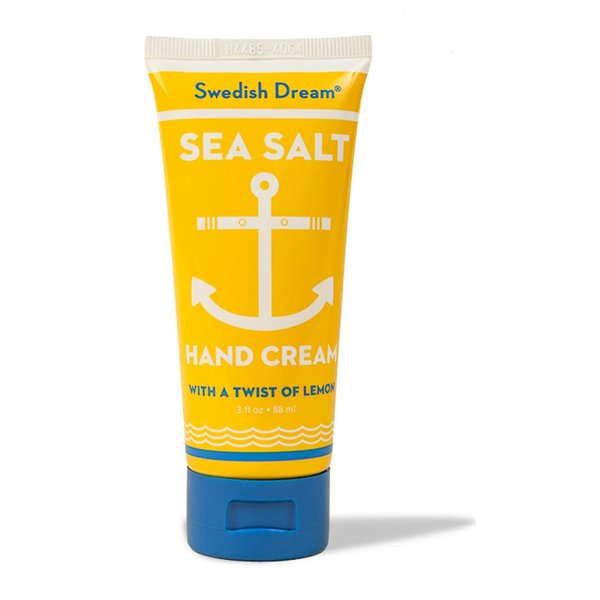 Kalastyle Swedish Dream Sea Salt LEMON Hand Cream | Contains 20% Shea Butter | 3 Fluid Ounces