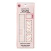 Dashing Diva Gloss Ultra Shine Gel Nail Strips 34 Strips & Nail File (Crystal Clear)
