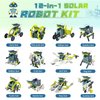 Hot Bee 12-in-1 STEM Solar Robot Kit - STEM Projects for Kids Ages 8-12, Learning Educational Science Kits, DIY Building Toys, Birthday for 8 9 10 11 12 13 Year Old Boys Girls