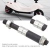 Dilwe Electric Scooter Front Wheel Axle, Steel Front Wheel Axle Wheel Bearing Replacement Accessories for 8 inch Electric Scooter 100x10mm Electric car scooter