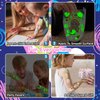 EMOME 140+ Styles Luminous Kids Tattoos, Temporary Tattoo Stickers Waterproof for Boys and Girls, Children Glow Party Favors Supplies Games (Mermaid)
