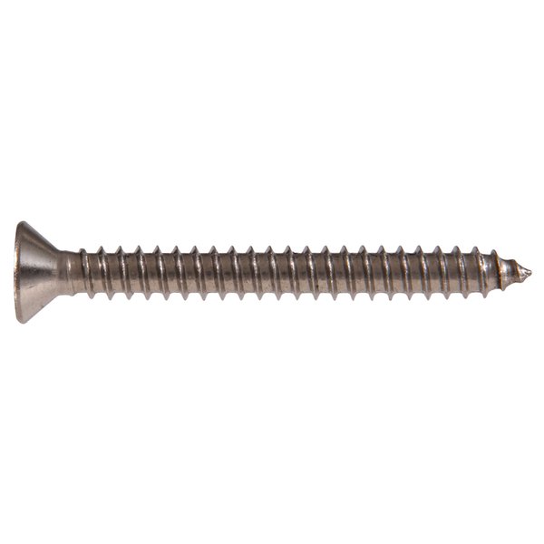 The Hillman Group 823408 4 x 3/4-Inch Sheet Metal Screw, Flat Head, Phillips, Type AB, 100-Pack