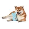Peeps for Pets Bunny 6 Inch Blue Dress-Up Bunny Plush Dog Toy | Carrot Dog Chew Toy for All Dogs | Small Dog Toy Made from Soft Plush Fabric, multicolor