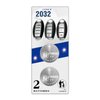 uuam (2Pack) CR2032 2032 Remote Key Fob Battery Key case Shell Replacement for Nissan (2007-2022+) 370Z Altima Armada GT-R Kicks Leaf Maxima Murano Pathfinder Rogue Sentra Titan Versa