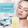 Soap with Sea Salt Natural Goat's Milk for Face Dry and Natural Oily Skin, All Skin Types, Face Wash Body Wash Skincare Gift (B)