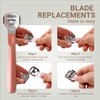 SoleLux Callus Shaver for Feet - Stainless Steel Feet Callus Remover to Exfoliate Hard Dead Skin, Foot Razor for Callus Removal, Heel Scraper Foot File with 10pcs Blades