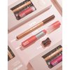 Wugbc 2 Pcs Lipstick and Lip Liner Set Hydrating Lip Tint Non-Sticky Lightweight Lip Balm Plumping Lip Kit for Women Matte Lip Pencil Long Lasting Gradient Glossy Lip Combo with Sharpener, 05