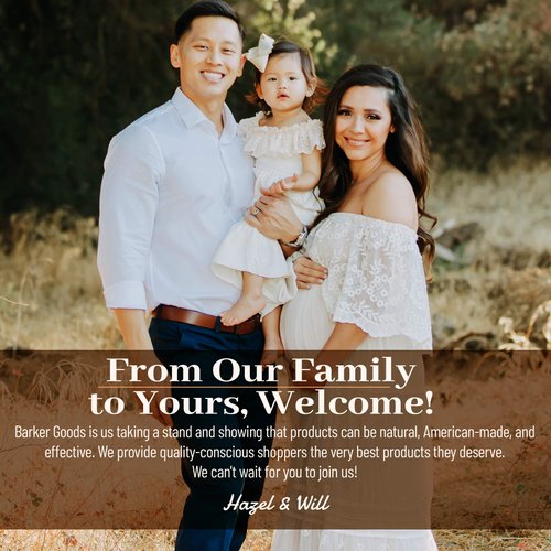 Barker Goods Organic Hand Cream Balm - Hand Lotion for Dry Hands - Repair Hand Cream for Dry Cracked Hands - Soothing Hand Moisturizer with Olive Oil - Travel Size Hand Lotion Made in USA - 1.75 Oz