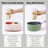 Phanpy Water-Free Bottle Warmer, 12-in-1 Multifuntion Fast Baby Bottle Warmer for Breastmilk, Portable Bottle Warmer for Travel, Portable Milk Warmer for Baby with Adjustable Temp Memory Function