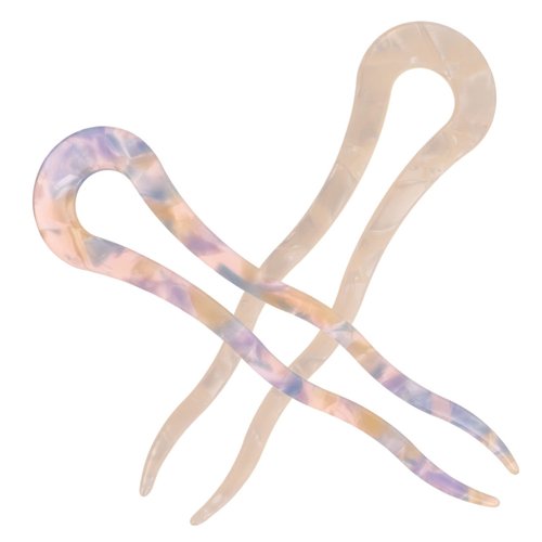 2pcs Hairpin French Chinese Hair Accessories Vintage Hair Clips Fiona Franchimon No 1 Hairpin U Shape Chignon 2 Prong Chignon Pin Decorative Hair Pins French Pins Hair Forks