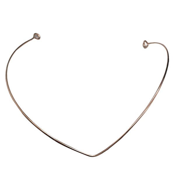 appuivbt Metal Headbands Skinny Base Headband Slim Simple Wire Hair Bands Clasps Crown Tiaras Frame DIY Crafts