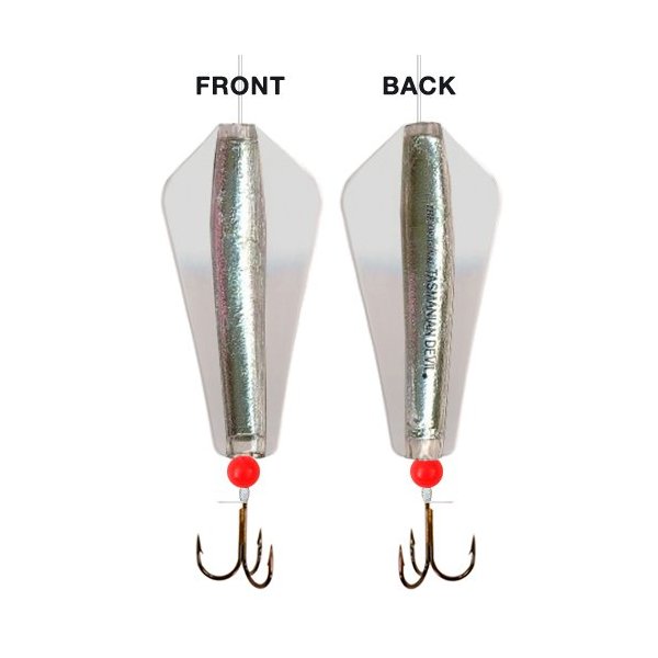 Tom's Taz Lures 029 Silver Bullet - 26 Gram Tasmanian Devil Fishing Lure