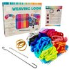 Hapinest Make Your Own Potholders Weaving Loom for Kids, Weaving Loom Kit, Pot Holder Loom Kit for Beginners, Potholder Loops Arts and Crafts Kit for Kids Girls Boys Ages 6 7 8 9 10-12 Years Old & Up