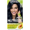 Garnier Nutrisse Nourishing Hair Color Creme, 12 Natural Blue Black (Packaging May Vary)