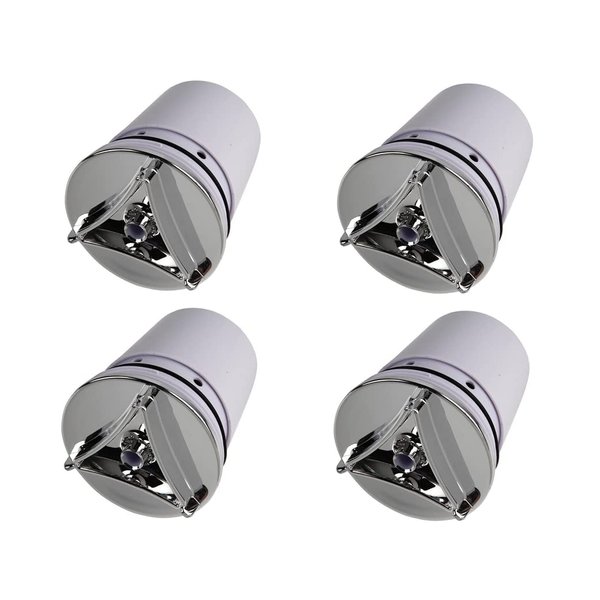 FM-25R Faucet-Mount Replacement Water Filter Cartridge, 200 Gallon, Chrome (4 Pack)