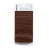 minihope Women's Hair Elastic Thick Tie, Brown, 30 Count (Pack of 1), 4MM for Medium Hair.Value pack.