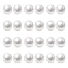 Charisma 8mm Composite Pearl Earrings Round Ball Pearls Stud Earrings Hypoallergenic 12 Pairs Imitation Pearl Earrings Set for Girls Women