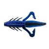 Gene Larew Biffle Bug Bass Bait Crazy Kicking Leg Fishing Lure, Freshwater Fishing Gear, 4.25", Pack of 8, Blackberry Sapphire