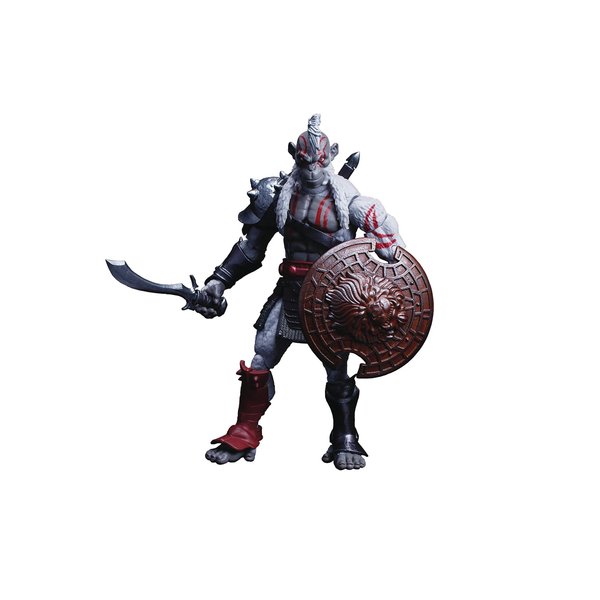 Spero Toy Enterprise Animal Warriors Primal Series Wave 4: Pale Gladiator Armor Action Figure