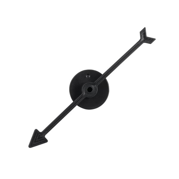 2Pcs Spinner Game Engaging Board Arrow Set Home and School Party Spinners Plastic Craft with Suction Cup Board Games Accessories (Black)