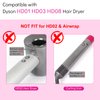 Hair Dryer Filter Replacement for Dyson Supersonic HD01 HD03 HD08 Models, Hair Dryer Outer Filter Repair Accessories(Metallic Gray)
