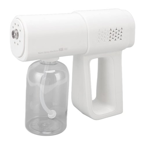 Uxsiya Hair Nanometer Sprayer Machine, Hairdressing Blue Light SprayerSteam Wireless Handheld for Barber Shops for Hair Perm