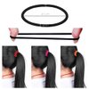 La Tartelette 4 mm Elastic Bands Hair Ties Children Rubber hair headbands - 50 Pcs (Pink)