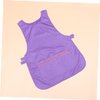 KICHOUSE 1pc Hair Salon Smock Professional Barber Cape Adjustable Bib Apron Sleeveless Apron Salon Haircut Cape Hair Cutting Apron for Adults Aprons for Adults Manicure Work Jacket Purple