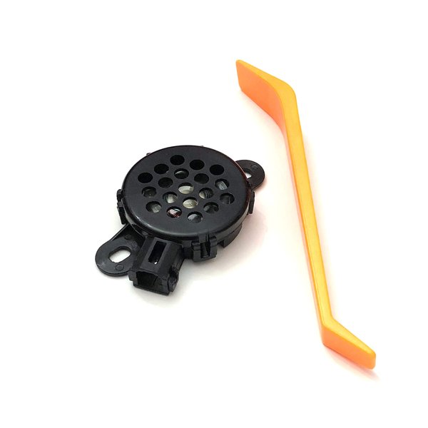 FDEN Backup Buzzer Speaker Alarm - Exact Fit Reverse Beeper Compatible with Nissan Maxima, Frontier, Titan, Armada, Quest, NV200, Infiniti Replaces 256407S200 with Auto Trim Removal Tool