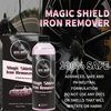 Magic Shield Iron Remover | All-in-One Formula for Cleaning Iron, Fallout, and Wheels | Use Before Clay, Wax or Car Wash | Remove Iron Particles in Car Paint, Motorcycle, RV & Boat (16oz)