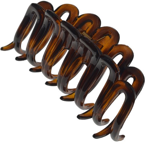 Camila Paris CP3299 French Small Hair Clips for Women Thick Hair for Long Curly Wavy Hair, Girls Hair Claw Clip, Durable Styling Big Claw Clip for Thick Hair, Strong Hold No Slip Grip, Made in France