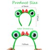 Cute Frog Hairband, Animals Ears Hairband, Frog Eyes Costume Hairband, Hair Accessories for Halloween Costume Birthday Party Favors