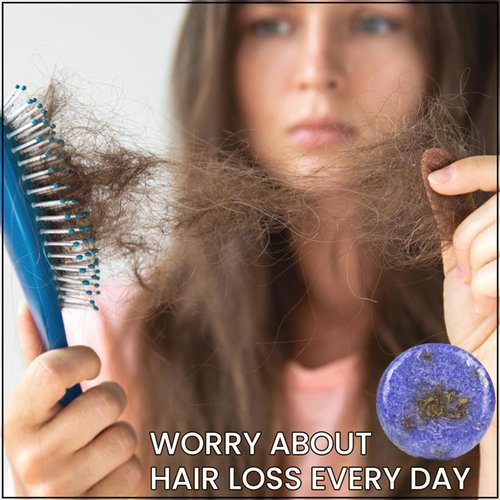 Rednow Shampoo Bar for Gray Hair, Shampoo Bar for Grey Hair, Shampoo And Conditioner Bars For Thinning Hair, For Men & Women (2PCS)