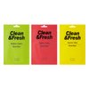 EUNYUL [PACK OF 10] Clean & Fresh Sheet Mask 22 ml / 0.74 fl.oz. 10 types Korean Sheet Mask Bundle Pack For All Skin Type Face Mask Pack