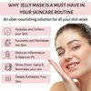 Jelly Mask for Facials - 12 Flavors Hydrating & Brightening Jelly Face Masks | Free Jade Roller & Spatula | Bulgarian Rose, Lavender, Hyaluronic Acid, 24K Gold face mask skin care |Vajacial Jelly Mask