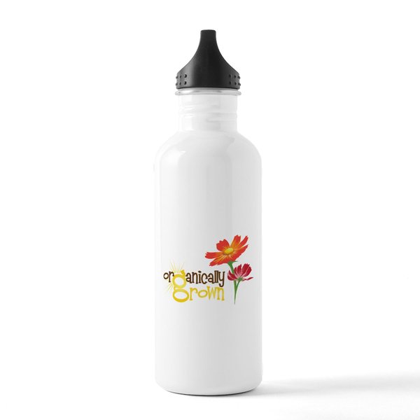CafePress Organically Grown Stainless Water Bottle 1 1.0L (34 oz) Stainless Steel Water Bottle