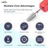 NMKL38 Barrel Diamond Nail Drill Bits Milling Cutter Rotary Cuticle Clean Burr for Nature Nail Drill Machine Accessories (1D-F)