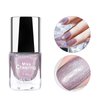 Ownest Holographic Nail Polish, Gorgeous Glossy Holographic Halo Glitter Polish Nail Art Nail Pigment Diamond Laser Nail Polish-LS06